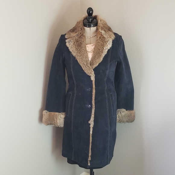 Wilsons Leather Jackets & Blazers - 🆕️🧥Wilsons- Suede/Real Fur Coat